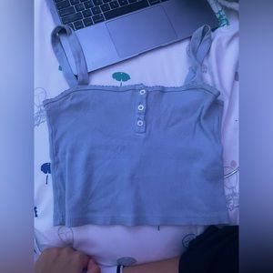 it has a minor stain which i showed in the picture below!